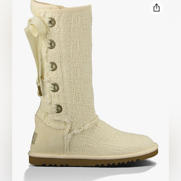 UGG heirloom lace up boots - Picture 4 of 11